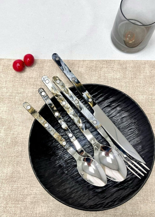 Set Of 10 Modern Elegant Terra Flatware