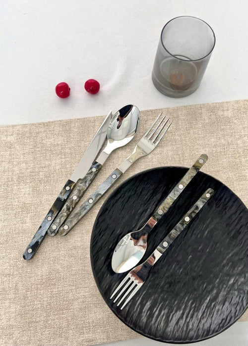 Set Of 10 Modern Elegant Terra Flatware